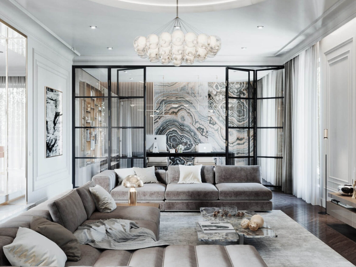 partitiimetal.ro - partitii metalice - separator metal living room