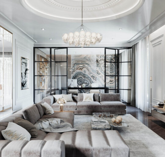 partitiimetal.ro - partitii metalice - separator metal living room